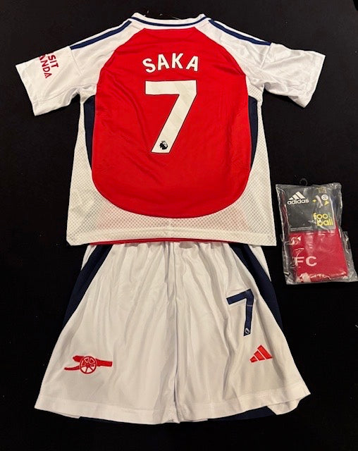 Arsenal 24/25 Home Jersey Kids SAKA