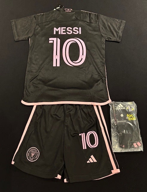 Messi Miami Away kit kids