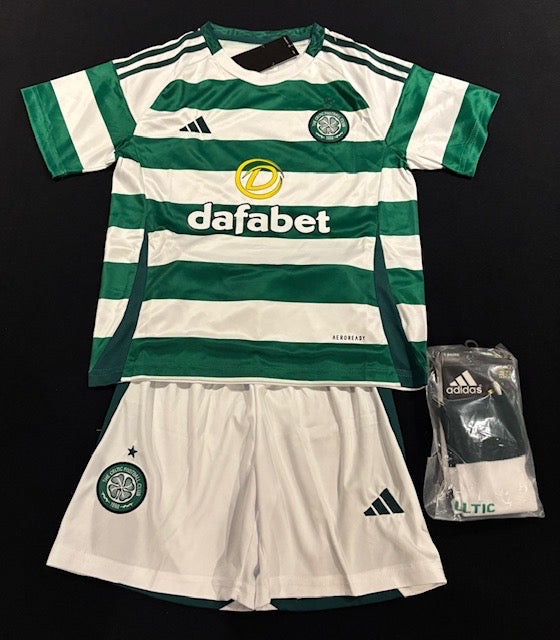 Celtic Home Kids Soccer Jersey 24-25