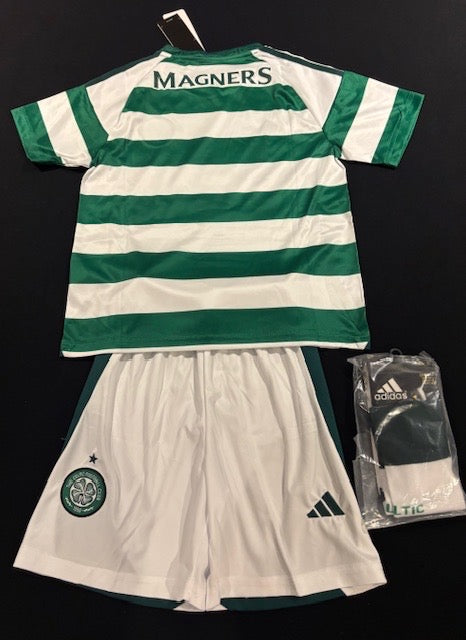 Celtic Home Kids Soccer Jersey 24-25