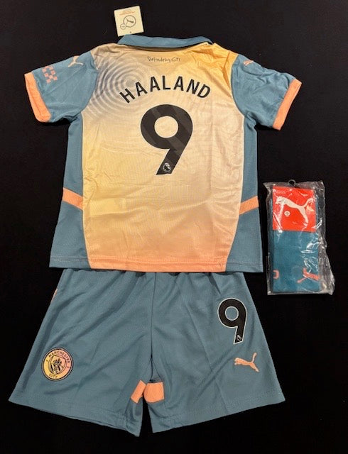 Manchester City Special Edition kids Jersey 24-25 HAALAND NO.9