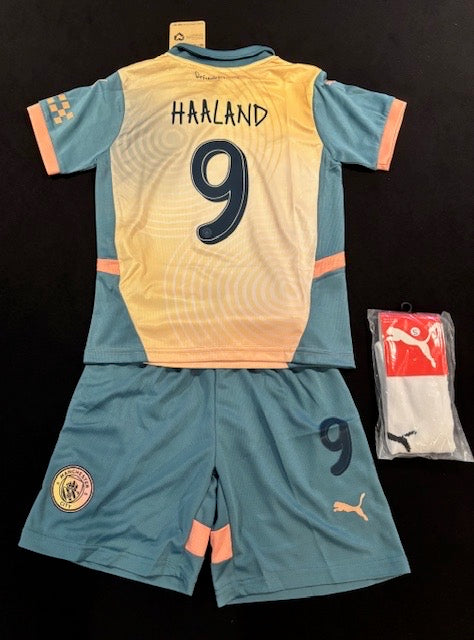 Manchester City Special Edition kids Jersey 24-25 HAALAND NO.9