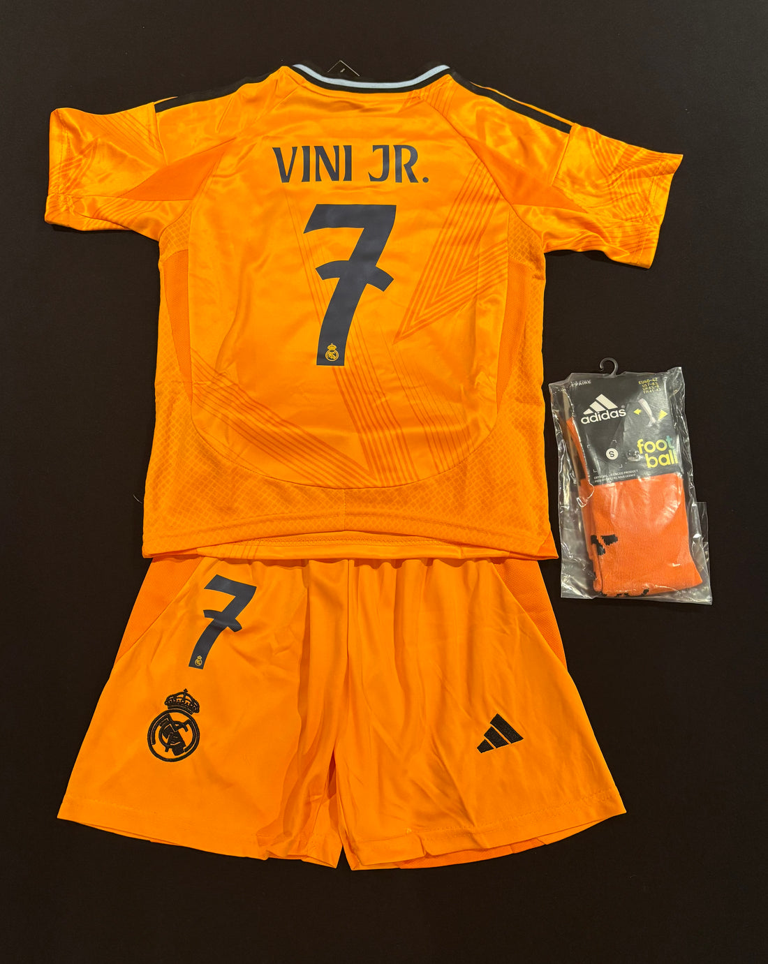 Kids Real Madrid Away Kit 24/25 VINI JR