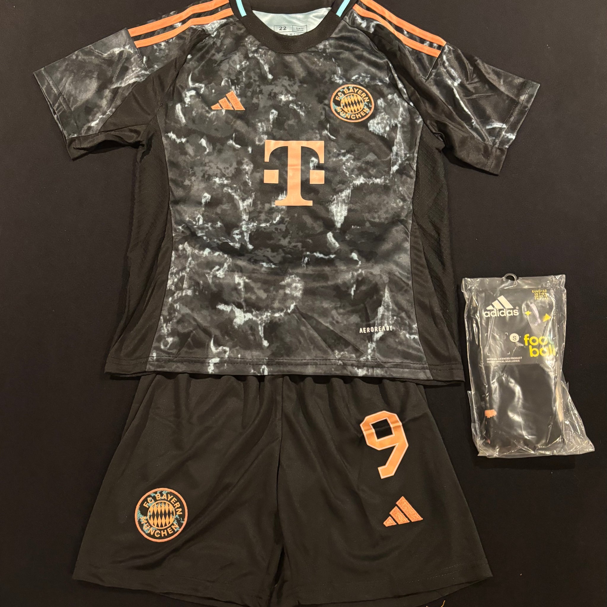 Bayern Munich Away Kids Kit 24/25 KANE