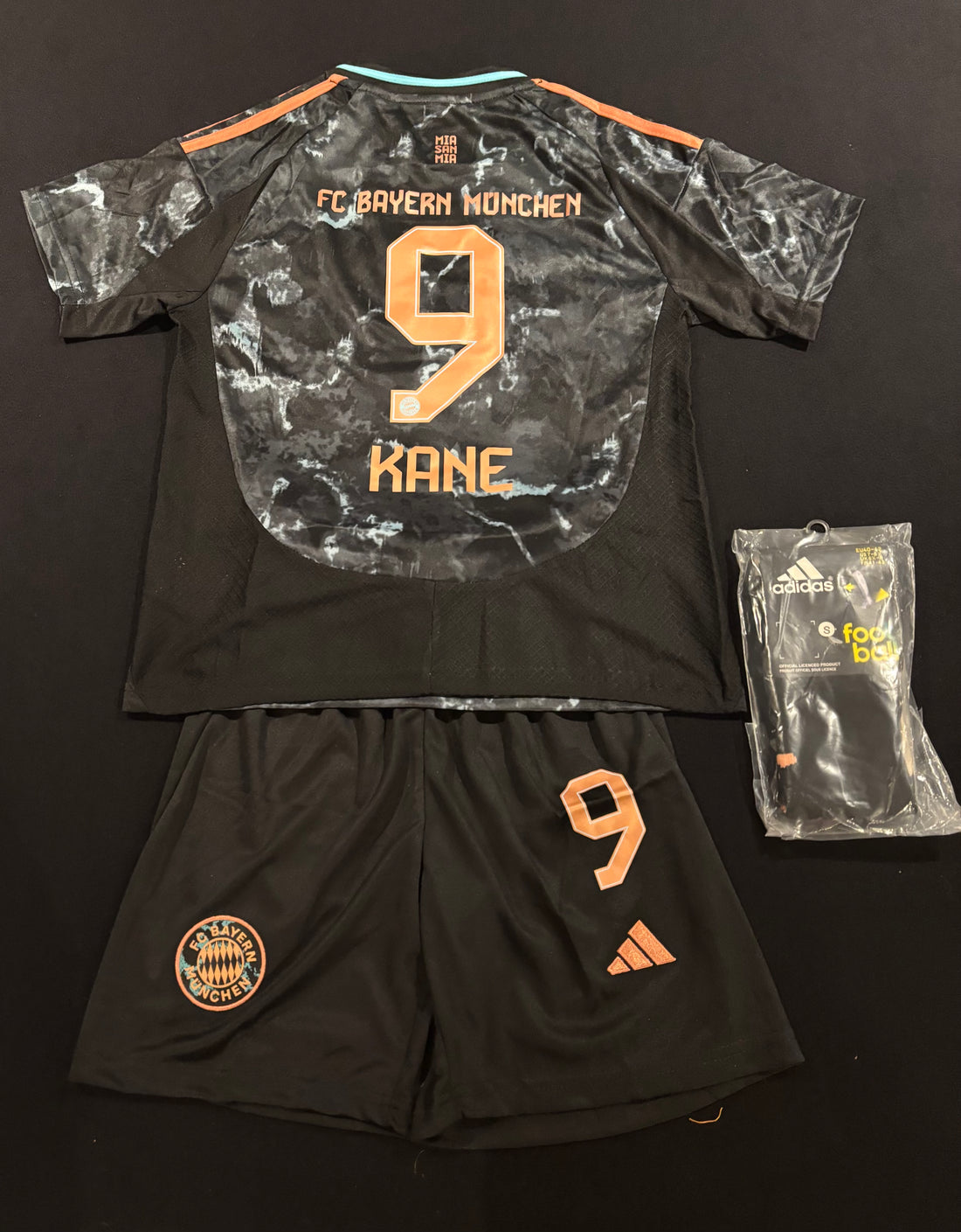 Bayern Munich Away Kids Kit 24/25 KANE